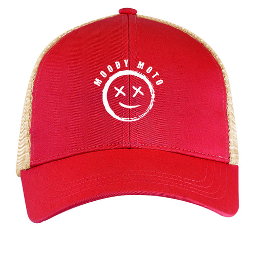 RED / OYSTER - FRONT