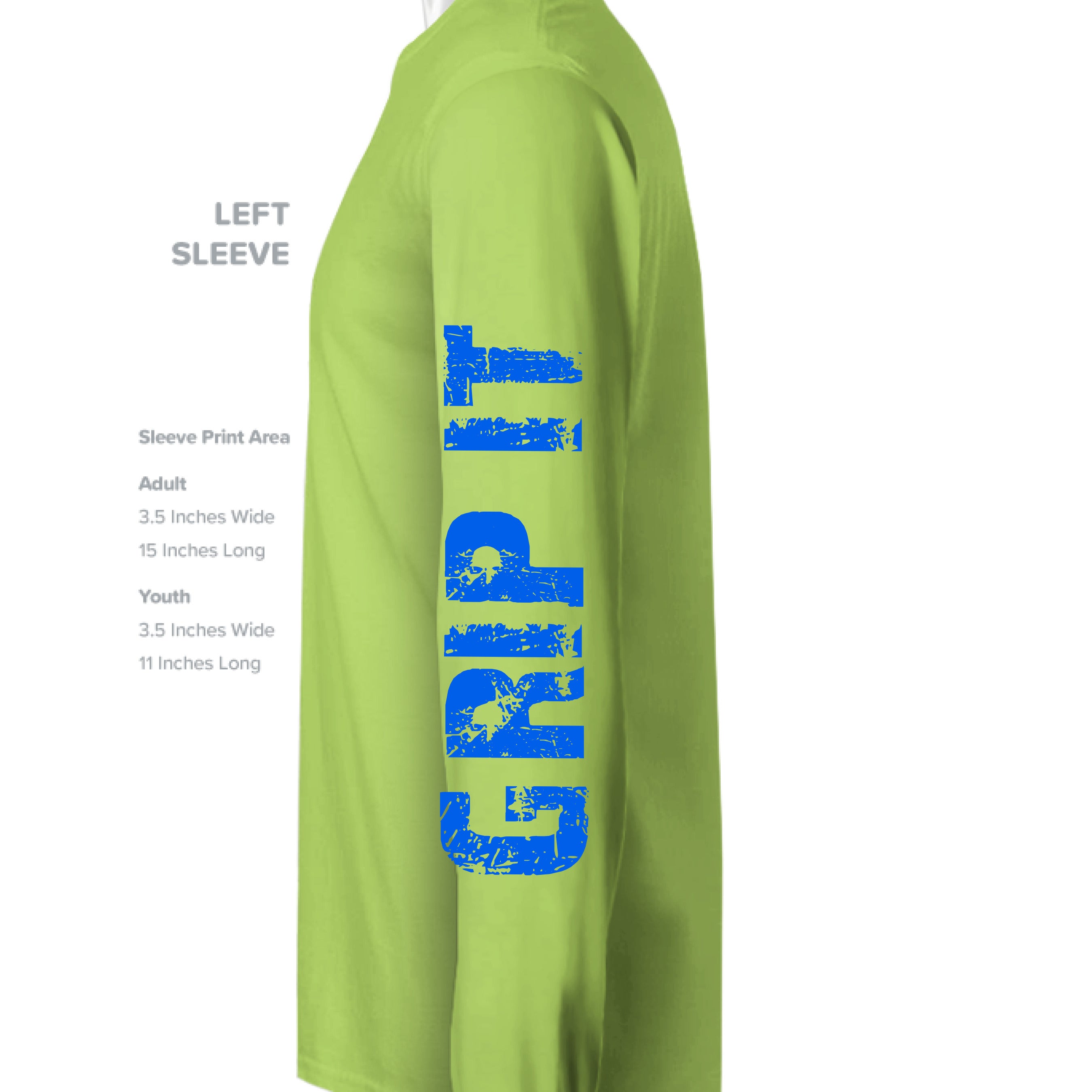 Lime Shock - SLEEVE_LEFT